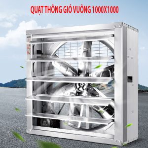 Quạt Thông Gió Vuông 1000x1000