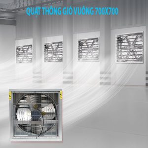 quạt thông gió vuông 700X700