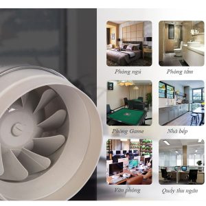 quạt hút mùi nối ống Shoohan HF-200