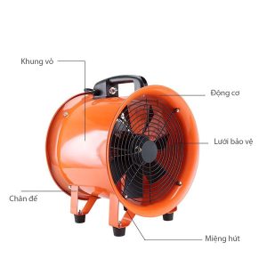 Quạt Hút Xách Tay Shoohan SHT-25