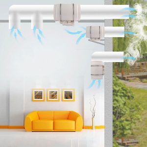 Quạt hút mùi nối ống HT-250