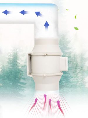 Quạt hút mùi nối ống Sunfan HT-75