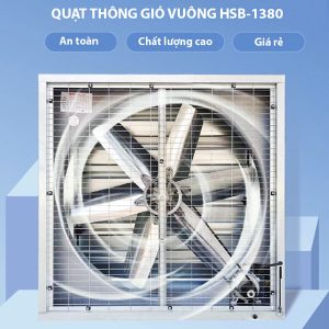 quạt thông gió vuông Hawin HSB-1380