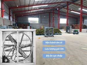 Quạt Thông Gió Vuông Hawin HSB-900