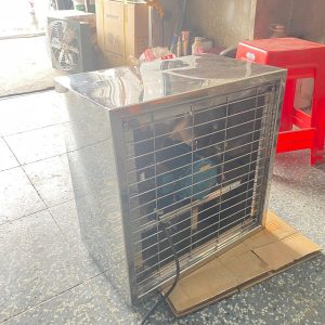 quạt thông gió vuông inox 600x600