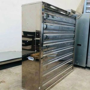 Quạt Thông Gió Vuông Inox 800x800.