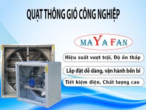 quạt thông gió vuông MayaFan PKF-400