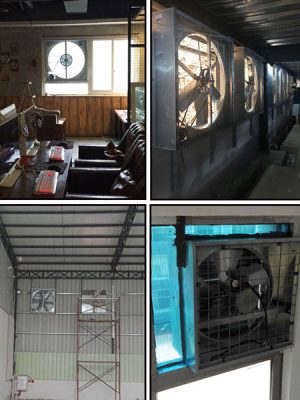 Quạt thông gió vuông Soffnet DF-60