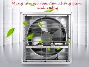 Quạt thông gió vuông Soffnet DF-70