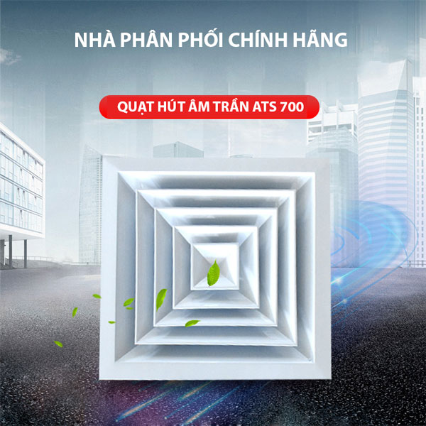 quạt hút âm trần Soffnet ATS 700