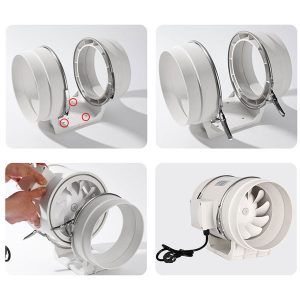 Quạt Hút Nối Ống Maya Fan HF-250