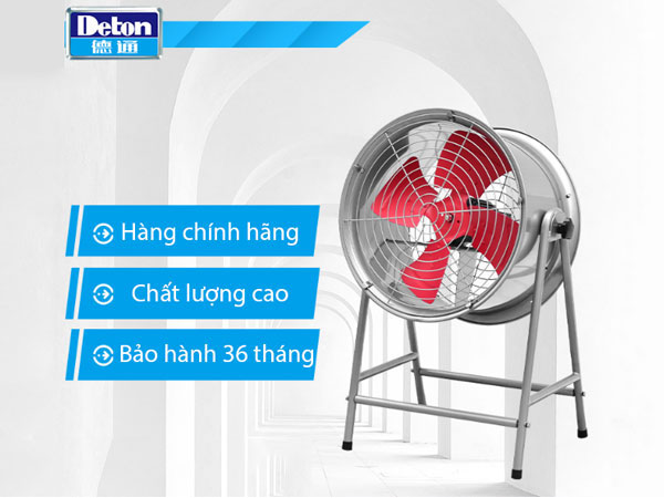 Quạt thông gió di động Deton JGFD6-4