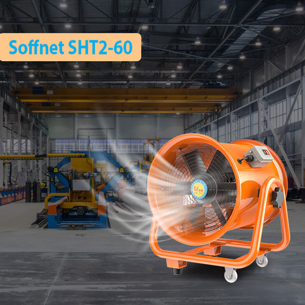 Quạt Thông Gió Di Động Soffnet SHT2-60.