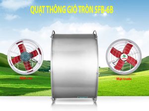 Quạt thông gió tròn Soffnet SFB-6B