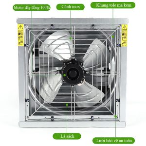 Quạt thông gió vuông Afan AFK-480