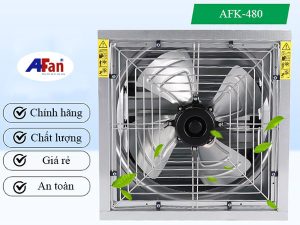 Quạt thông gió vuông Afan AFK-480