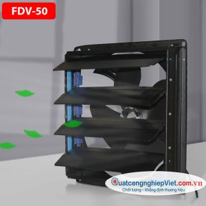 Quạt thông gió vuông Deton FDV-50