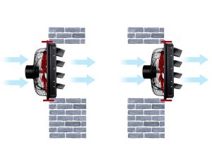 quạt thông gió vuông Haiki HKV-35C