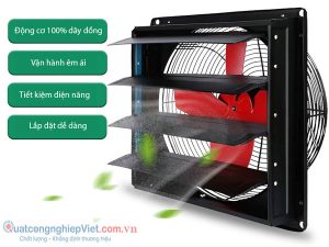 quạt thông gió vuông Haiki HKV-35C