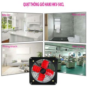 quạt thông gió vuông Haiki HKV-50CL