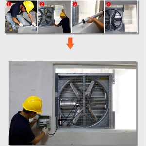 quạt thông gió vuông Haiki LF-1380