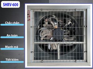 Quạt thông gió vuông Haiki LF-600