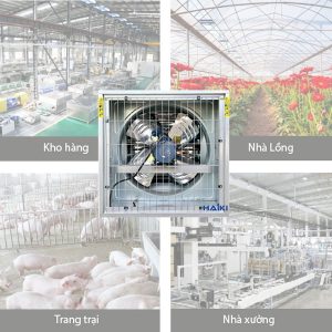 Quạt Thông Gió Vuông Haiki LF-700
