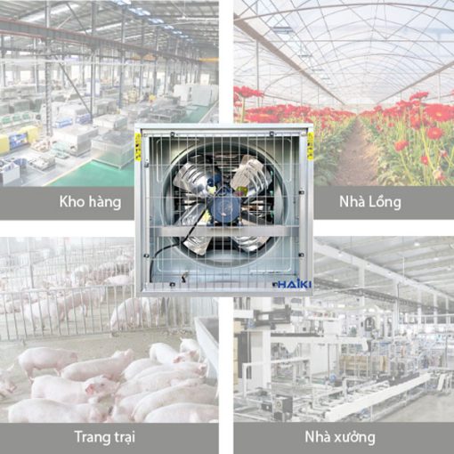 Quạt Thông Gió Vuông Haiki LF-700