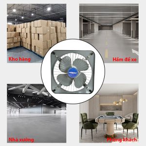 Quạt thông gió vuông Hawin HSV-40