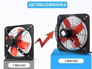 Quạt thông gió vuông Mayafan FA-40