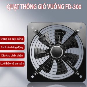 quạt thông gió vuông Mayafan FD-300