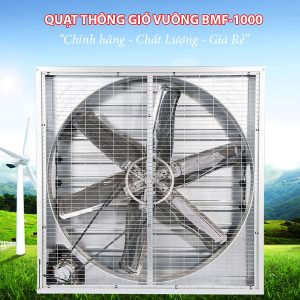 Quạt thông gió vuông Omysu BMF-1000