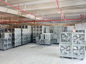 quạt thông gió vuông SHRV-600