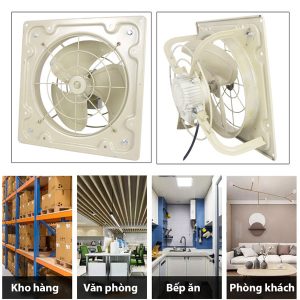 quạt thông gió vuông Soffnet PEF-40