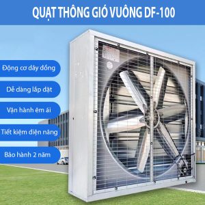 Quạt thông gió vuông Soffnet DF-100