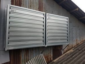 quạt thông gió vuông Soffnet DF-100