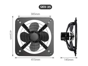 quạt thông gió vuông Soffnet SKV-35