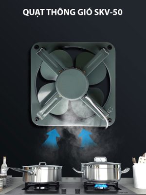 quạt thông gió vuông Soffnet SKV-50