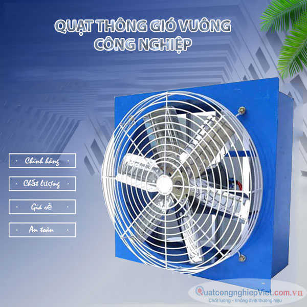 Quạt thông gió vuông Việt Nam PK-60