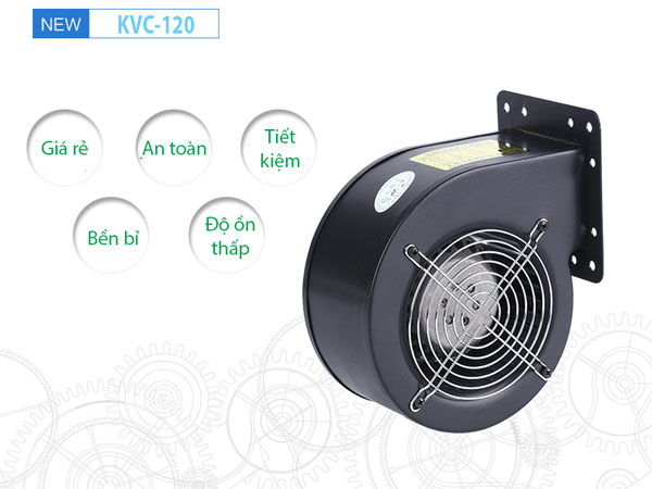 Quạt ly tâm mini Soffnet KVC-120