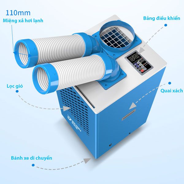 máy lạnh di động Airko DAKC-45