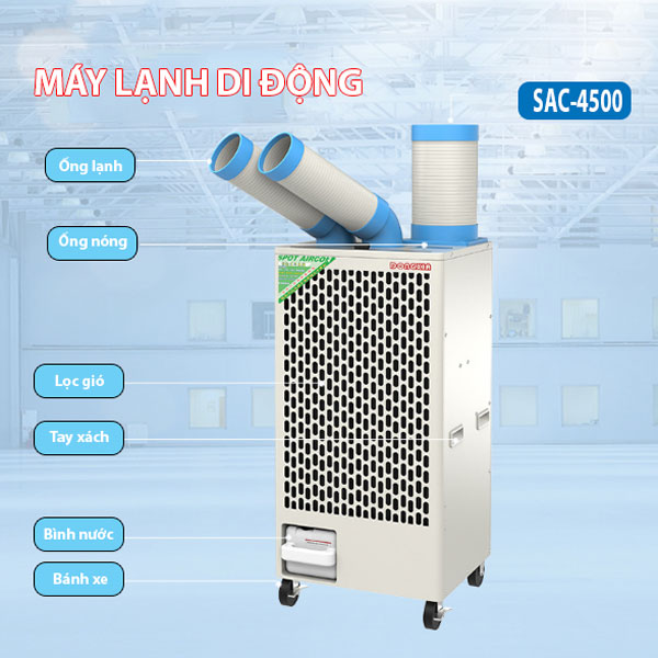 Máy lạnh di động Nakatomi SAC-4500