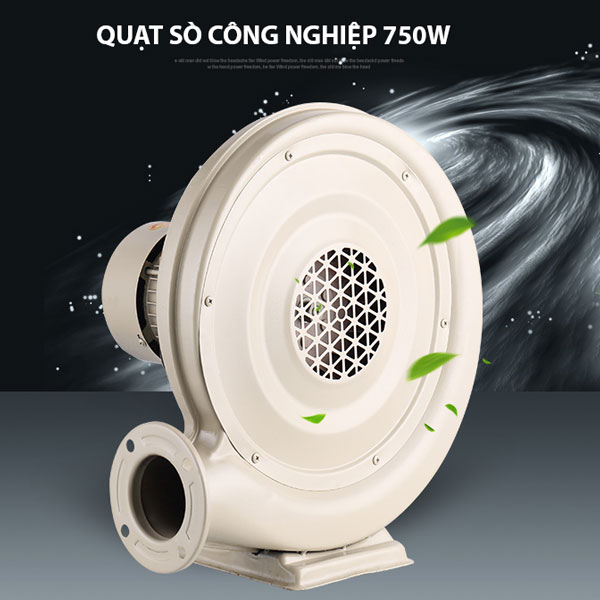 quạt con sò công nghiệp 750W
