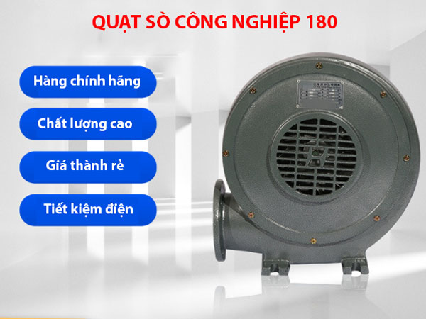 Quạt Sò Gang Thổi Khí CZR-180