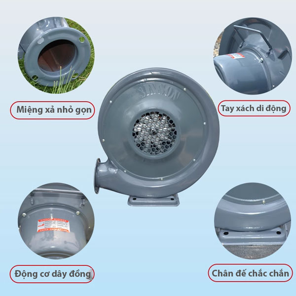 Quạt sò gang thổi khí CZR-750