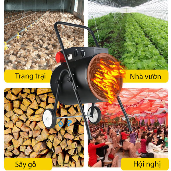 quạt sấy công nghiệp 15Kw
