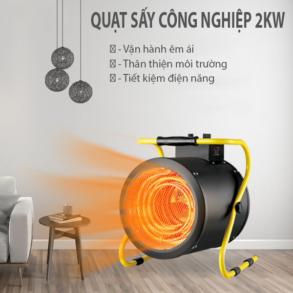 Quạt sấy công nghiệp 2Kw