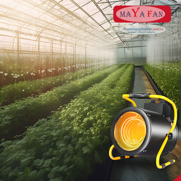 quạt sấy công nghiệp 5Kw
