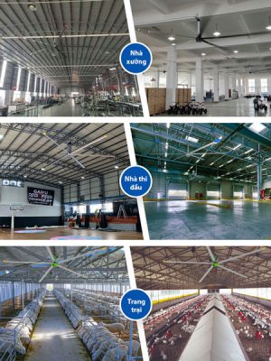 quạt trần công nghiệp 6.3m